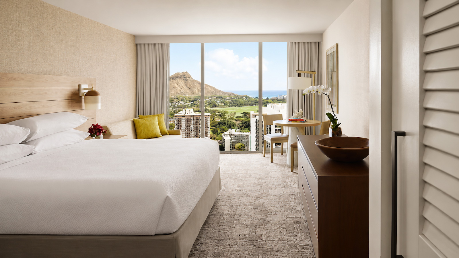 Diamond Head Ocean View Room